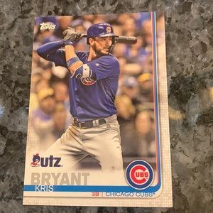 Kris Bryant football card